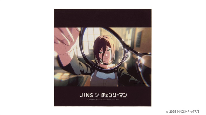 JINS x 鏈鋸人聯名眼鏡 蕾潔款眼鏡布