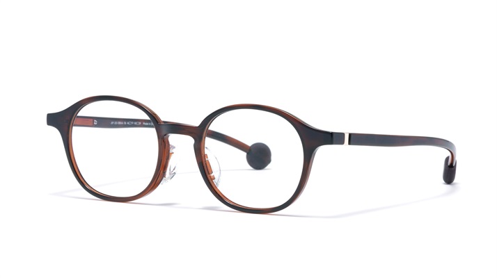 JINS 360°®超彈力耐壓系列 青少年款(木紋棕-86-brown)