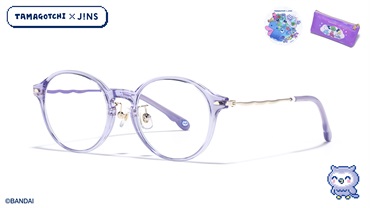 JINS×TAMAGOTCHI 兒童款(雙11感恩回饋🫶🏻 指定光學眼鏡8折起 💖 配鏡升級濾藍光鏡片最低$800起! 原價$2480)