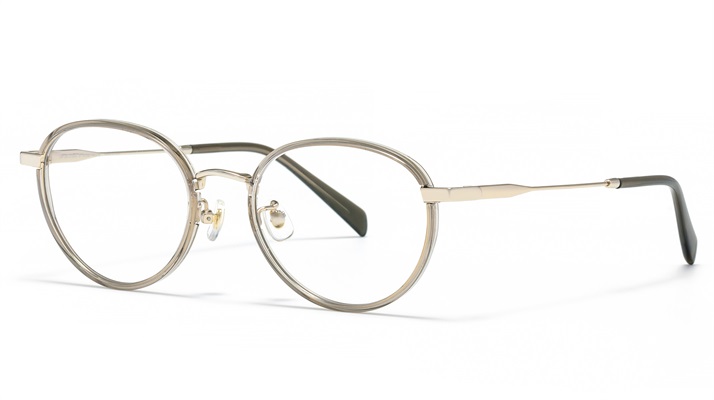 JINS 美顏眼鏡(灰褐-81-light brown)