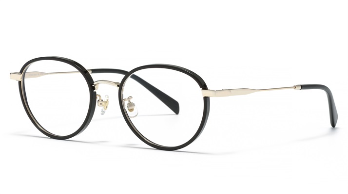 JINS 美顏眼鏡(黑金-85-bronze)