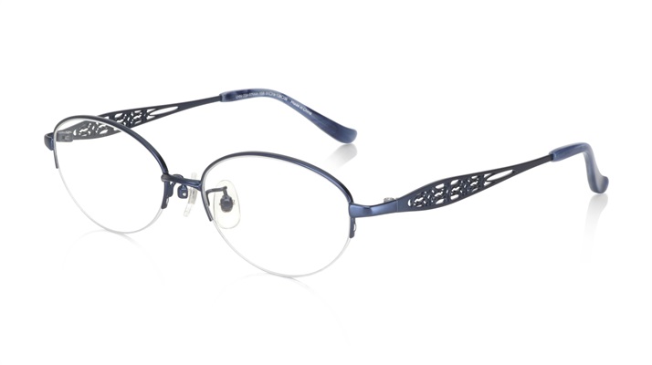 典雅雕花金屬系列眼鏡(新品限時9折💐 原價$2980)(海軍藍-158-navy)