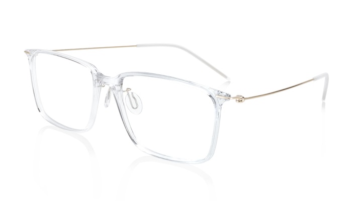 CLEAR＆CHAMPAGNE GOLD-果凍派對膠框眼鏡-(開年首選｜指定潮流鏡框 9折起 👓) (原價$3480)(透明-100-clear)