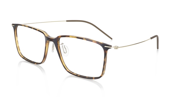 CLEAR＆CHAMPAGNE GOLD-果凍派對膠框眼鏡-(開年首選｜指定潮流鏡框 9折起 👓) (原價$3480)(木紋棕-287-brown demi)