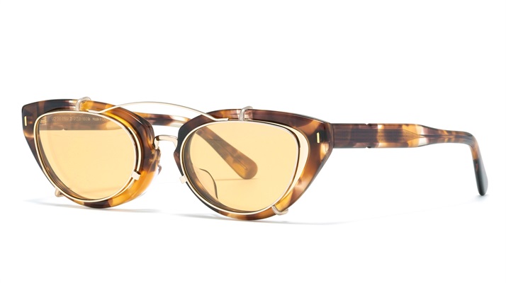 JINS x beautiful people 聯名墨鏡(木紋黃-23-yellow demi)