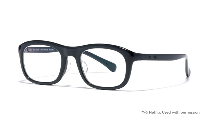 JINS HOME®× Netflix 聯名眼鏡系列(動作片/黑色-94-black)