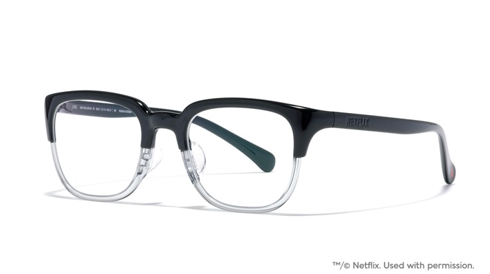 JINS HOME®× Netflix 聯名眼鏡系列(劇情片/黑色-94-black)