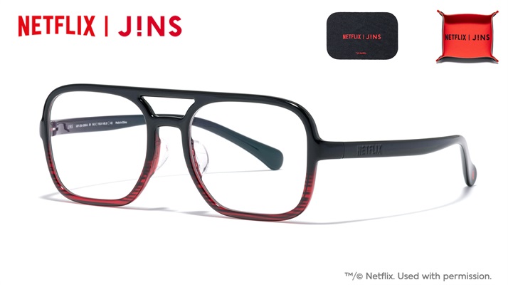 JINS HOME®× Netflix 聯名眼鏡系列