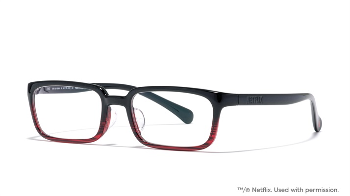 JINS HOME®× Netflix 聯名眼鏡系列(紀錄片/紅紋路-9-red)