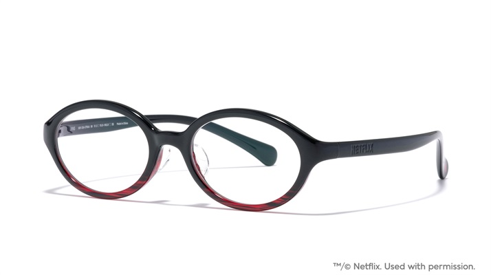 JINS HOME®× Netflix 聯名眼鏡系列(愛情片/紅紋路-9-red)