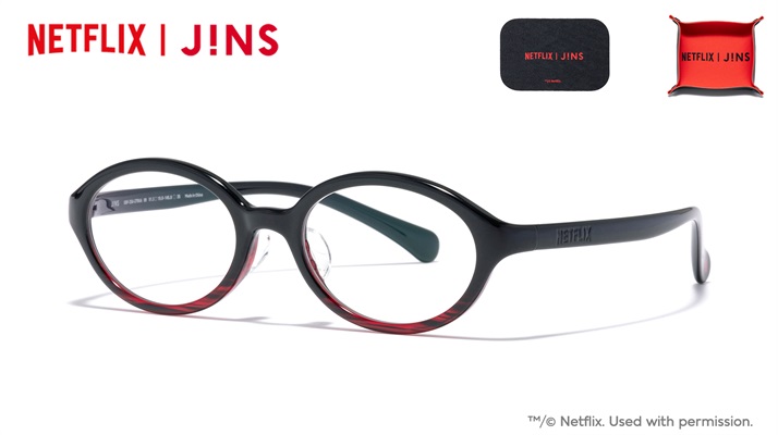 JINS HOME®× Netflix 聯名眼鏡系列