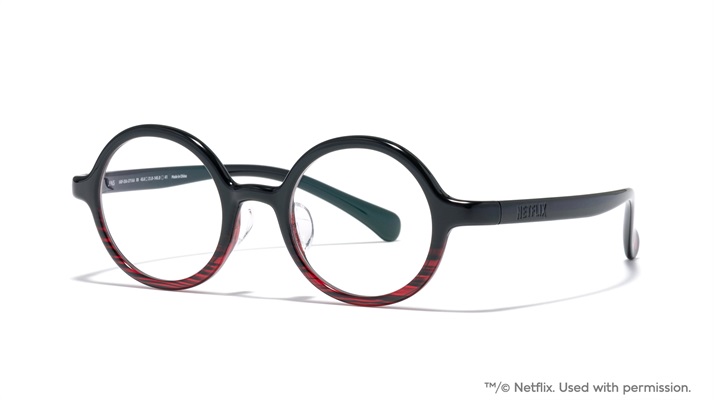JINS HOME®× Netflix 聯名眼鏡系列(喜劇片/紅紋路-9-red)