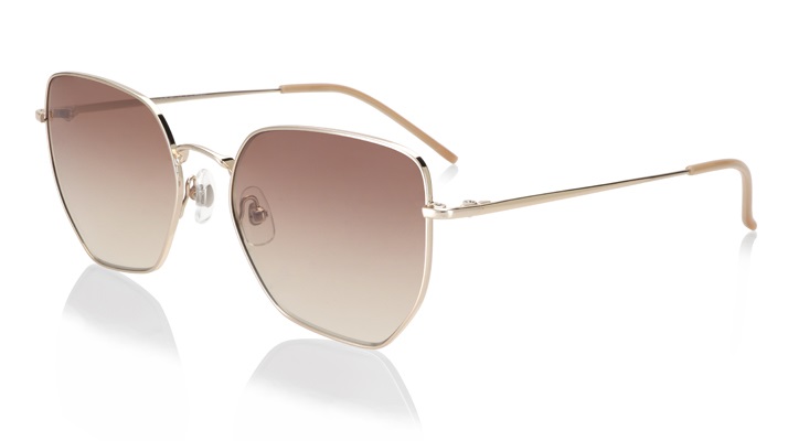 輕夏色彩太陽眼鏡 (SUMMER SALE!指定墨鏡限時降價$999原價$1980)(金色-95-gold)