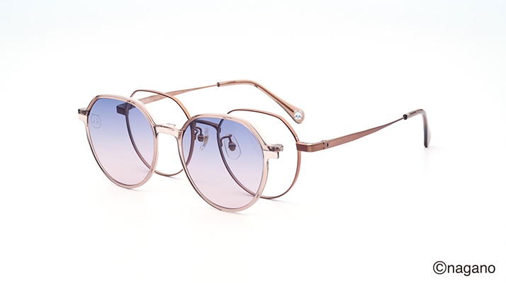 JINS 吉伊卡哇系列眼鏡 吉伊卡哇與小桃鼠 Switch系列(棕色-84-brown)