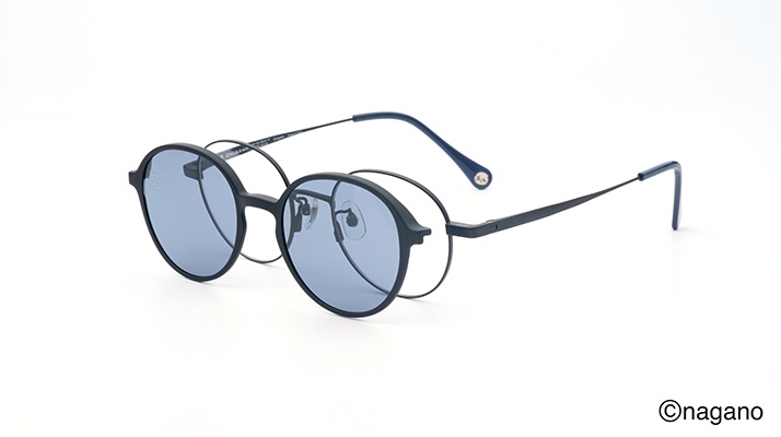 JINS 吉伊卡哇系列眼鏡 小八貓與海獺 Switch系列(霧黑-97-black)