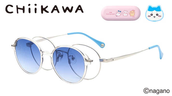 JINS 吉伊卡哇系列眼鏡 小八貓與海獺 Switch系列