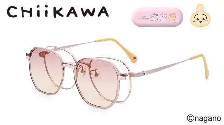 JINS 吉伊卡哇系列眼鏡 兔兔與栗子饅頭 Switch系列