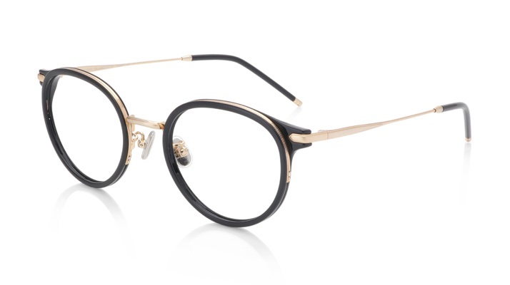零失誤百搭經典眼鏡(指定款式8折起💐 原價$2980)(黑色X金-498-black gold)