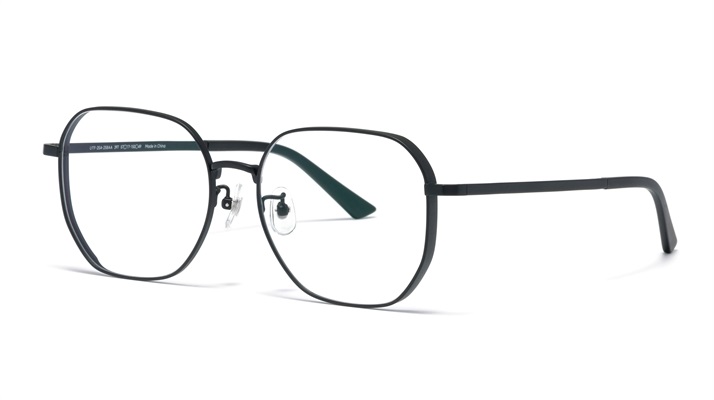 2026 潮流百搭厚邊框鈦輕盈系列(霧黑-397-black)