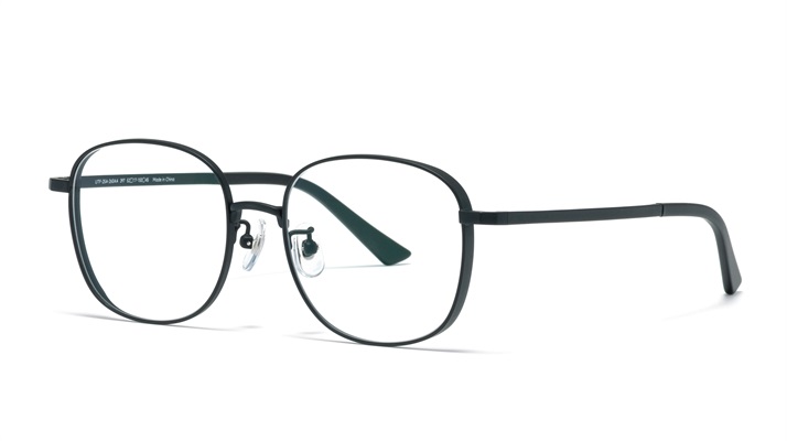 2026 潮流百搭厚邊框鈦輕盈系列(霧黑-397-black)