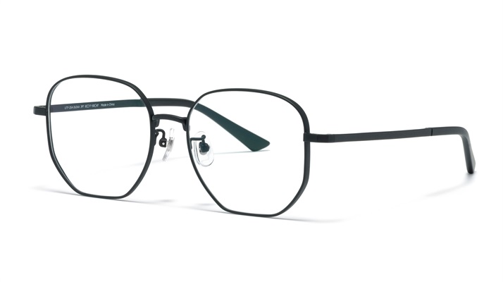 2026 潮流百搭厚邊框鈦輕盈系列(霧黑-397-black)